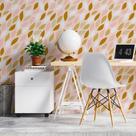 Papel de Parede Adesivo Folhas Minimalistas N06012 0,58x2,5M