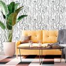Papel de Parede Adesivo Galhos Secos N012030 Rolo 0,58x3M