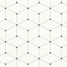 Papel De Parede Adesivo Geométrico Linhas Cubos Sala Quarto 3.5m
