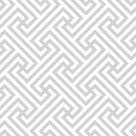Papel de Parede Adesivo Geométrico Provençal Cinza Branco Moderno Quarto Sala de Estar