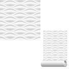 Papel de Parede Adesivo Gesso Abstrato 3D Degradê Cinza 50m Papel de Parede Adesivo Gesso Abstrato 3D Degradê Cinza 50m