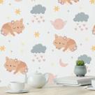 Papel de Parede Adesivo Infantil Animais N019028 0,58x3M