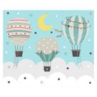 Papel de Parede Adesivo Infantil Balões Quarto Bebe - 723pcm