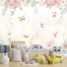 Papel de Parede Adesivo Infantil Borboletas M² BN 234 - BANNER BANNI Papel de Parede Adesivo Infantil Borboletas M² BN 234 - BANNER BANNI