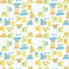 Papel de Parede Adesivo Infantil Carrinhos 2,70x0,57m