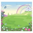 Papel de Parede Adesivo Infantil Castelo Bebe Quarto Menina - 551pcp