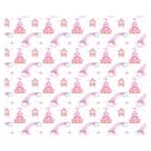 Papel de Parede Adesivo Infantil Castelo Princesa Quarto Menina - 657pcm