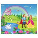 Papel de Parede Adesivo Infantil Castelo Princesa Quarto Menina - 725pcm
