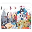 Papel de Parede Adesivo Infantil Castelo Quarto Criança - 663pcm