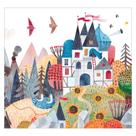 Papel de Parede Adesivo Infantil Castelo Quarto Criança - 663pcp