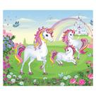 Papel de Parede Adesivo Infantil Castelo Unicórnio Bebe Quarto - 552pcm