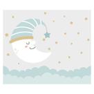 Papel de Parede Adesivo Infantil Céu Lua Bebe Quarto Menino - 565pcm