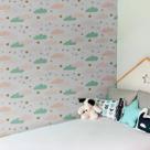 Papel de Parede Adesivo Infantil Céu N010053 Rolo 0,58x3M