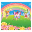 Papel de Parede Adesivo Infantil Fadas Quarto Menina - 742pcp
