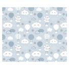 Papel de Parede Adesivo Infantil Nuvens Balão Bebe Quarto Menino - 604pcm