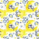 Papel de Parede Adesivo Infantil Ovelhas na Lua 2,70x0,57m Papel de Parede Adesivo Infantil Ovelhas na Lua 2,70x0,57m