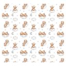 Papel de Parede Adesivo Infantil Ursinhos Quarto Bebe - 754pcp Papel de Parede Adesivo Infantil Ursinhos Quarto Bebe - 754pcp