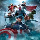 Papel De Parede Adesivo, Infantil Vingadores Marvel Clássico 1X1 Papel De Parede Adesivo, Infantil Vingadores Marvel Clássico 1X1