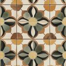 Papel de Parede Adesivo Lavável Azulejo Retrô Papel de Parede Adesivo Lavável Azulejo Retrô