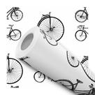 Papel De Parede Adesivo Lavável Bicicleta Bike Preto Branco Desenho