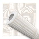 Papel De Parede Adesivo Lavável Cozinha Pastilhas de Vidro Marrom Banheiro Garagem Corredor Sala