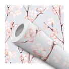 Papel De Parede Adesivo Lavável Flor De Amendoeira 12m
