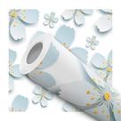 Papel De Parede Adesivo Lavável Flor de Cerejeira Branco Margarida Efeito 3D Papel De Parede Adesivo Lavável Flor de Cerejeira Branco Margarida Efeito 3D