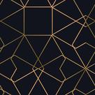 Papel De Parede Adesivo Lavável Geométrico Riscos Sala