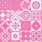 Papel de Parede Adesivo Lavável Para Cozinha Banheiro Azulejo Rolo 1m