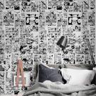 Papel De Parede Adesivo Lavável Quarto Mangá Naruto Anime Papel De Parede Adesivo Lavável Quarto Mangá Naruto Anime