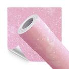 Papel de Parede Adesivo Lavavel Rosa Modelo Glitter Flores Furtacor Colorido