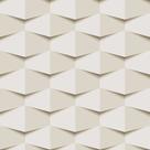 Papel De Parede Adesivo Lavável sala Bege 3D Gesso Mosaico 10m