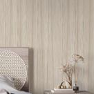 Papel De Parede Adesivo Lavável Textura Amadeirada Marrom Sala Quarto 3m