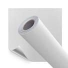 Papel de Parede Adesivo Lavavel Texturizado Linho Branco Fosco 500x60cm