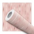 Papel De Parede Adesivo Linhas Rose Gold Elegante Sala Quarto 3m