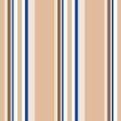 Papel de Parede Adesivo Listrado Marrom e Azul - 077