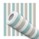 Papel de Parede Adesivo Listrado Verde Branco Delicado Infantil Moderno Quarto Sala de Estar Papel de Parede Adesivo Listrado Verde Branco Delicado Infantil Moderno Quarto Sala de Estar