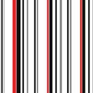 Papel de Parede Adesivo Listrado Vermelho e Preto - 105