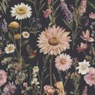 Papel de parede adesivo Livebor Floral Escuro 43x300 cm
