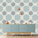 Papel de Parede Adesivo - Mandala - 920ppd