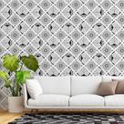 Papel de Parede Adesivo Mandala Colorir N015042 0,58x2,50M