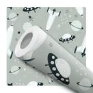 Papel De Parede Adesivo Nave Disco Voador Galaxia Quarto 3m Papel De Parede Adesivo Nave Disco Voador Galaxia Quarto 3m
