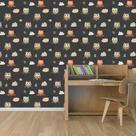 Papel de Parede Adesivo - Owls - 055ppb