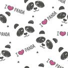 Papel De Parede Adesivo Panda Love Ursinho Pet Animais Quarto 3.5m Papel De Parede Adesivo Panda Love Ursinho Pet Animais Quarto 3.5m