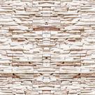 Papel de Parede Adesivo Pedras Geométricas Cores Vivas Naturais - Vinil