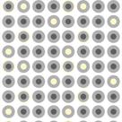Papel de Parede Adesivo Poá Cinza - 040
