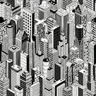 Papel De Parede Adesivo Predios Cidade Preto E Branco Sala Quarto 5m Papel De Parede Adesivo Predios Cidade Preto E Branco Sala Quarto 5m