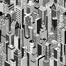 Papel De Parede Adesivo Predios Cidade Preto E Branco Sala Quarto 5m Papel De Parede Adesivo Predios Cidade Preto E Branco Sala Quarto 5m