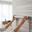 Papel de Parede Adesivo PVC 5m x 45cm Estampa Madeira Cru Rústica Lavável e Autoadesivo