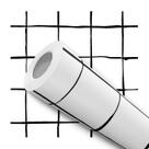 Papel de Parede Adesivo Quadriculado Preto e Branco Quadrado Xadrez Moderno Quarto Sala de Estar